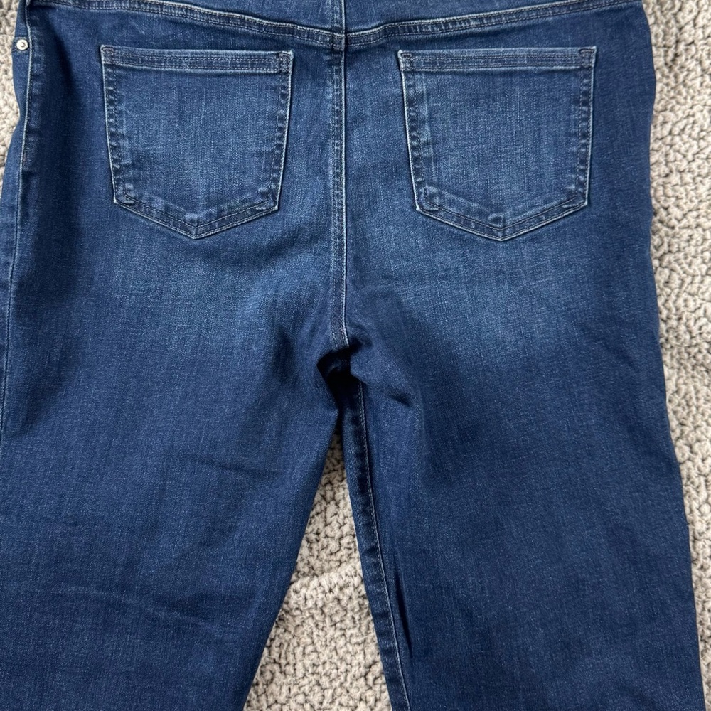Chico's Dark Blue Skinny Jeggings Jeans size US 10/Chico’s 1.5 - Picture 6 of 8